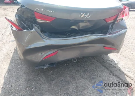2013 Hyundai Elantra Gls from USA, damaged, VIN 5NPDH4AE9DH336959